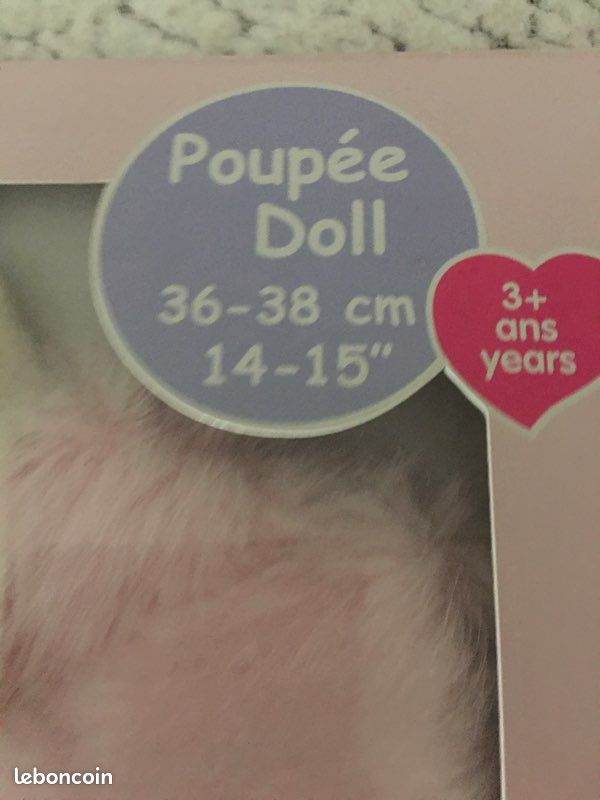 🌸 manteau corolle pour poupée 36 cm (image 7)