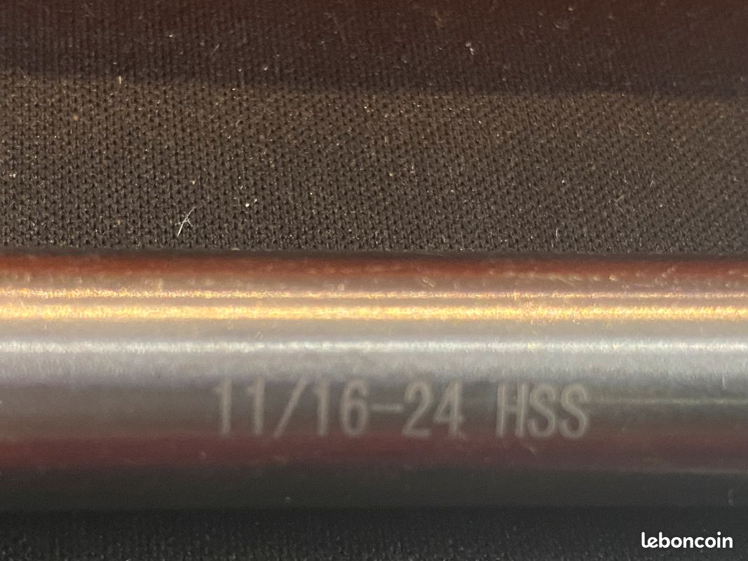 Taraud à filetage droit UNEF 11/16"-24 (image 4)