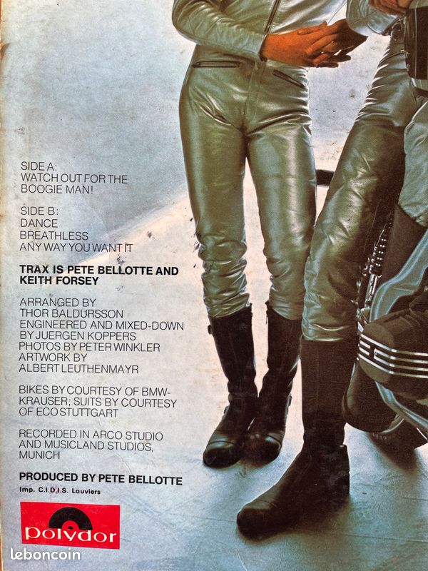 Disque vinyl 33 tours : Trax (image 2)