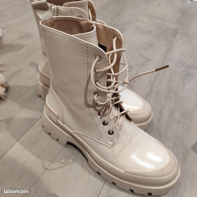 Bottines Beige (image 3)