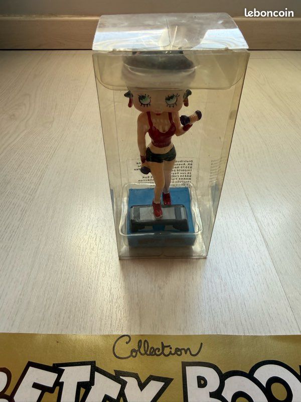 Figurine Collection Betty Boop N°27 Le Tamure - Hachette, Résine, Neuve