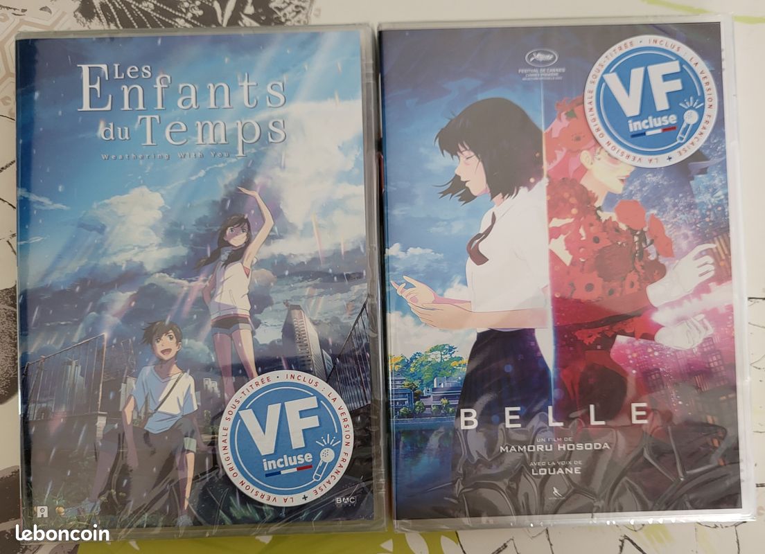Les Enfants du temps + Belle 2 DVD neuf sous blister - DVD - Films