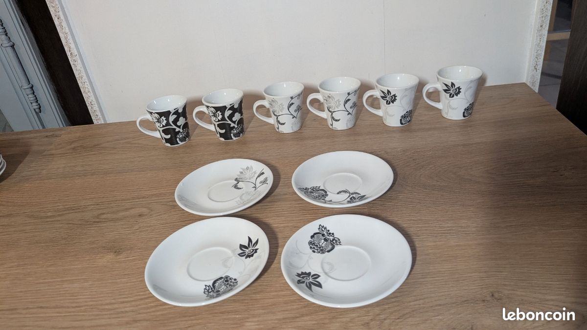 6 tasses café baroque (image 2)