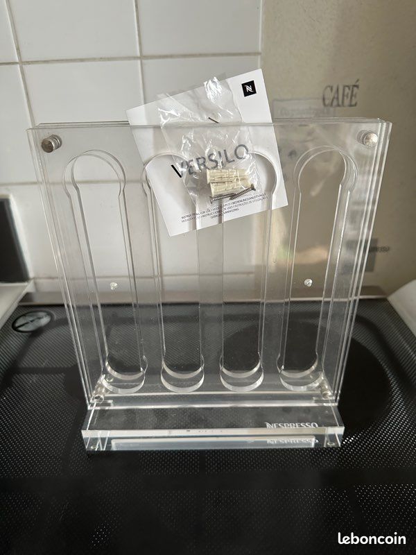 Support Dosettes Tiroir Compatible pour 50 Capsules Nespresso ou 45
