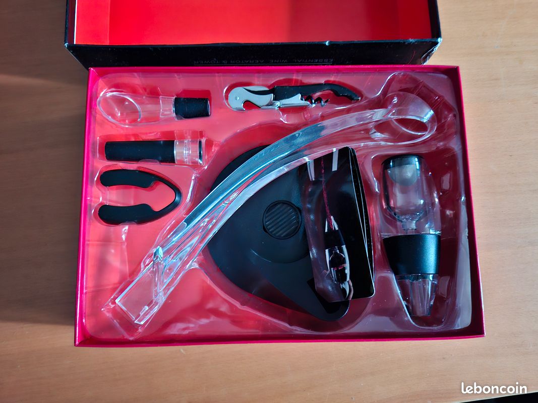 Mafiti Magic Decanter Aérateur à Vin Avec Filtre - Boîte Cadeau Et Sac Voyage Inclus