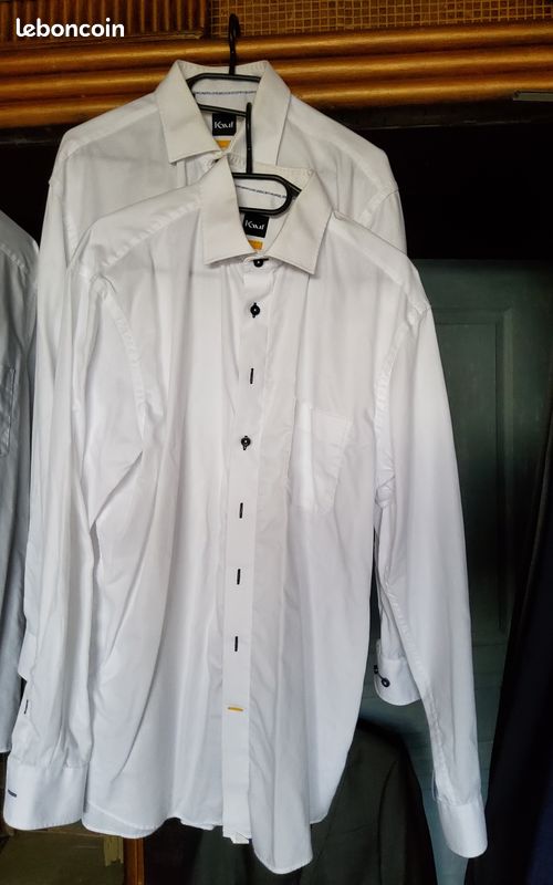 Costumes pierre Cardin , chemises blanches (image 6)