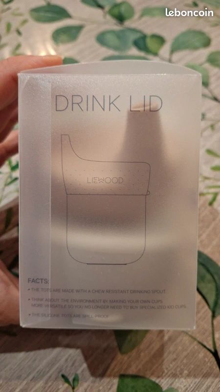 Silicone tot 2 pack liewood pour verre tasse (image 2)