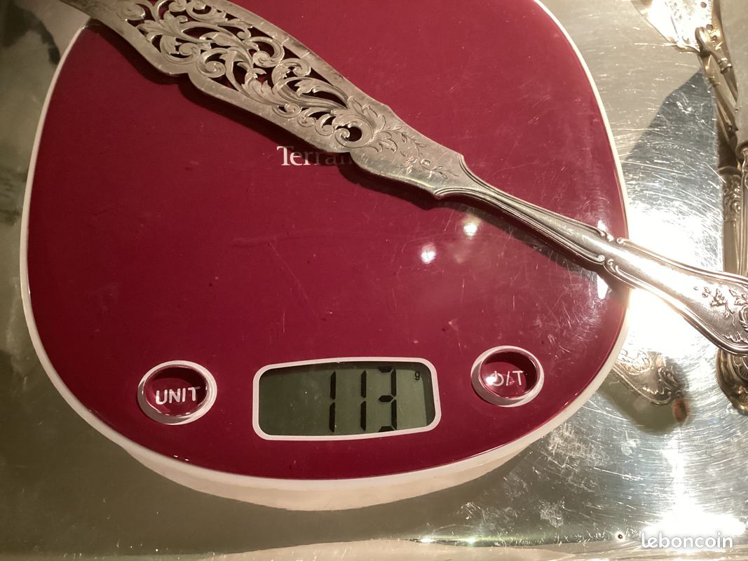 Service à gâteaux ancien, pelle à gâteau, couteau à gâteau, argent