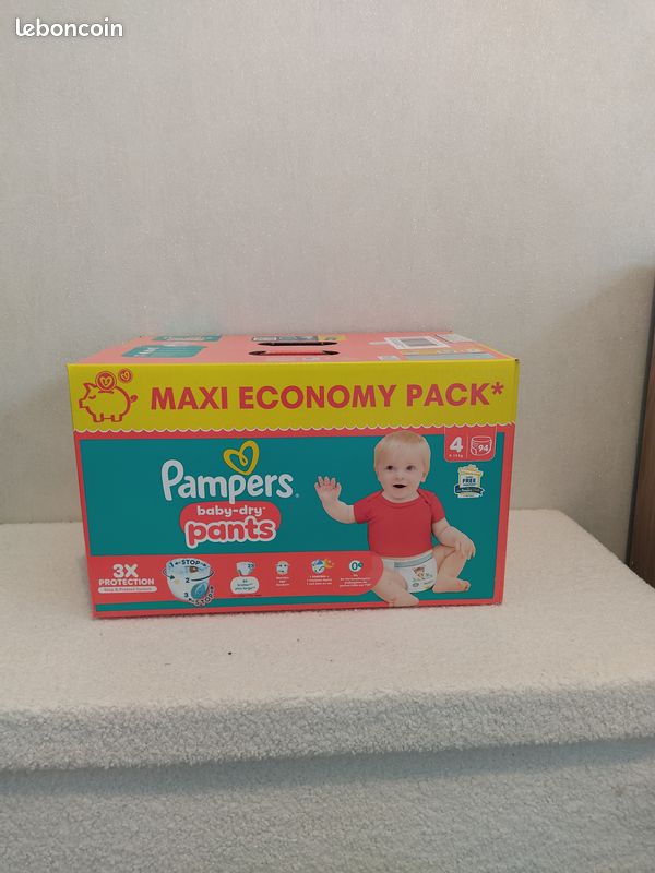 94 couches Pampers pants T4 (image 1)