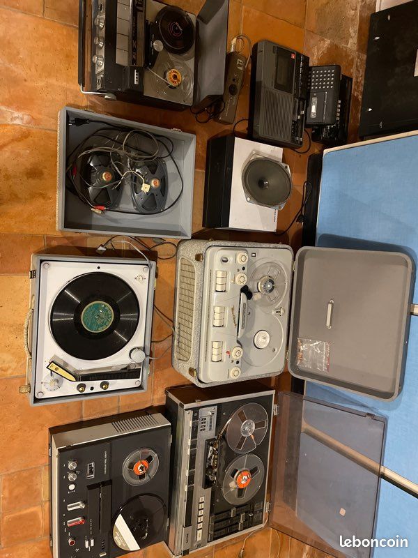 Revox - Bobines métalliques 26 cm avec ruban adhésif - Bobine à bobine