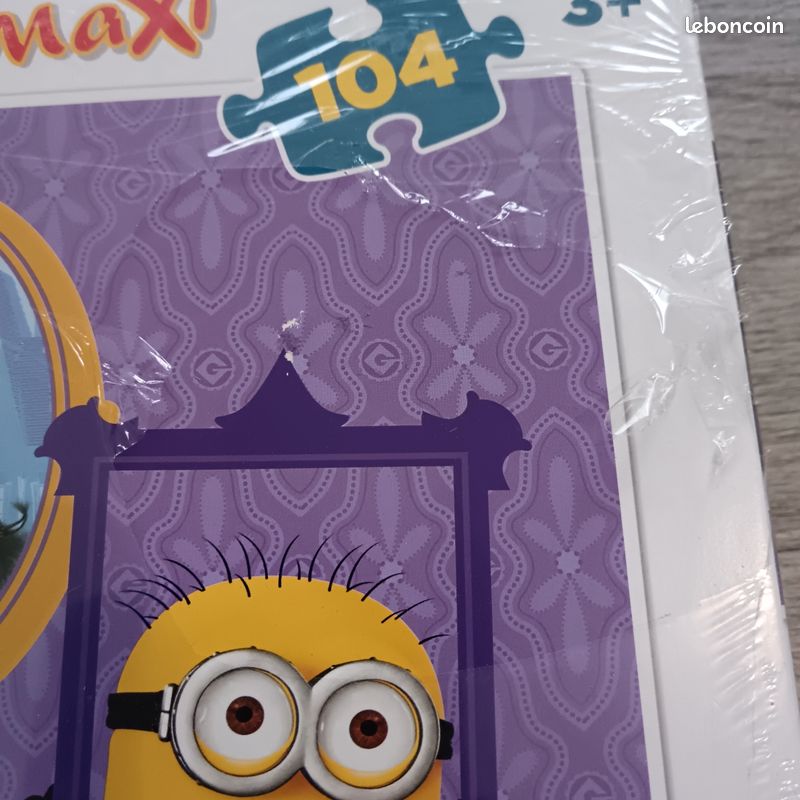 Puzzle 104 pièces grand format les minions (image 2)