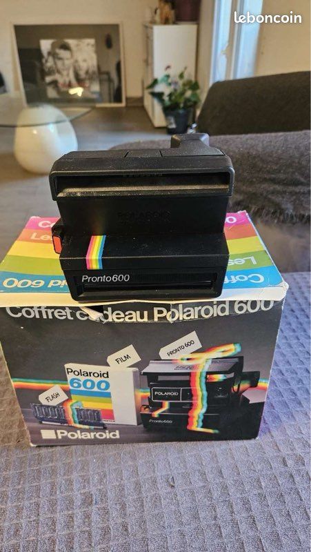 Appareil Photo Polaroid Pronto 600 - Vintage Années 80 - Fonctionnel