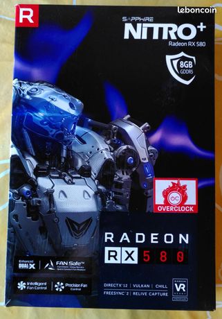 AMD Radeon Sapphire Nitro+ RX 580 4G 8