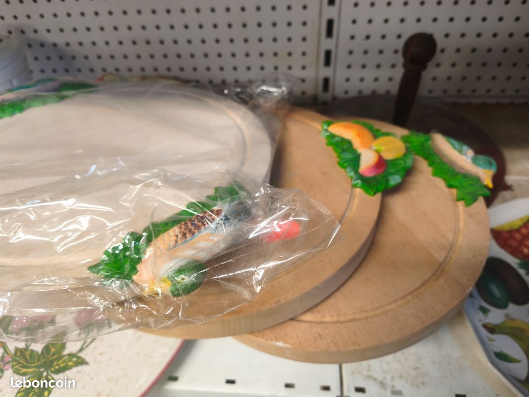 Lot de plateau a fromage vintage (image 3)