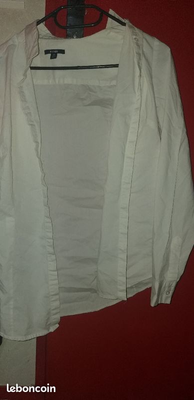 Chemise blanche femme (image 1)
