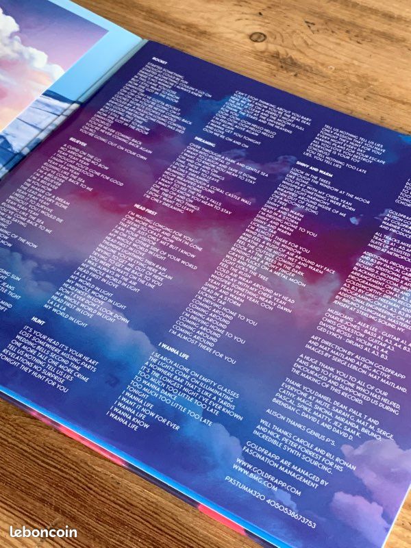 GOLDFRAPP Head First - Vinyle CLEAR MAGENTA 33 tours (image 6)