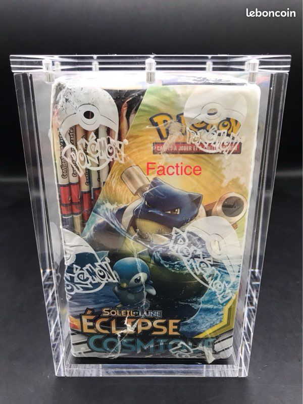 Boite de protection en acrylique pour Boite de boosters Pokémon - Ultra