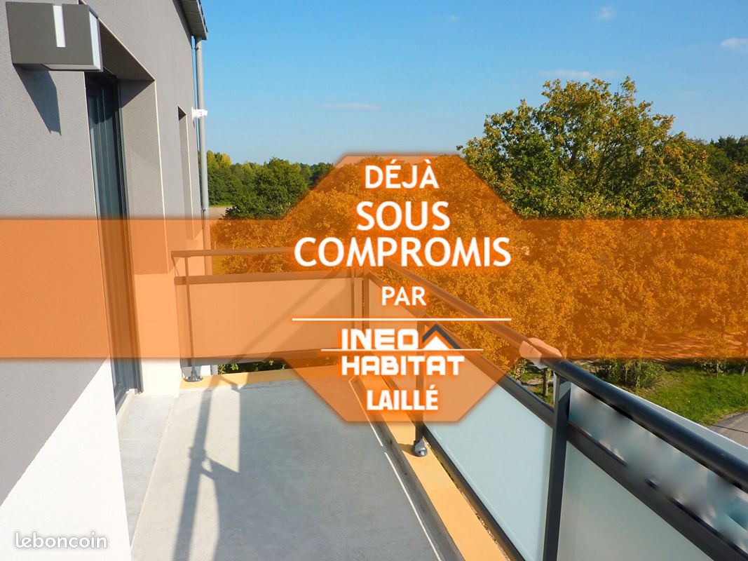 Appartement 3 pièces 64 m² · à Pont-Péan · 64 m² · 198 999 €