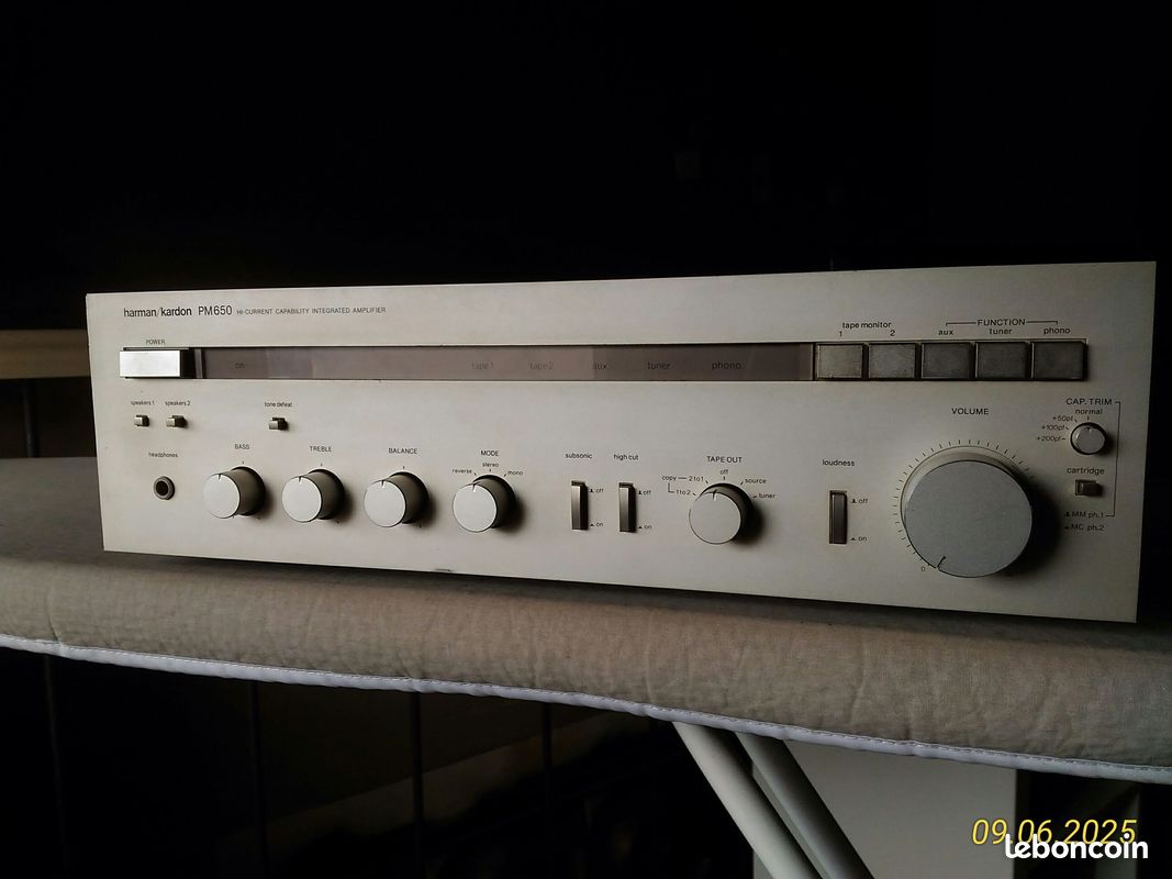 Ampli harman kardon vintage PM 650 (image 1)