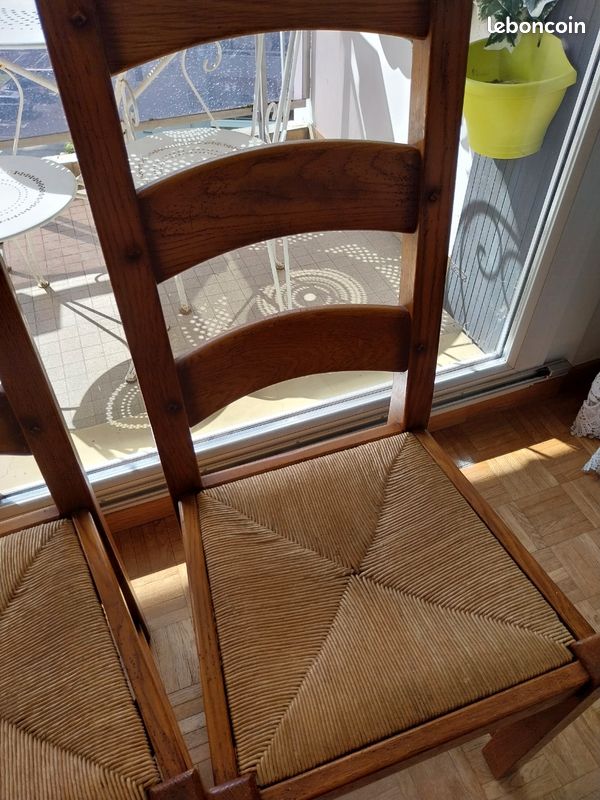 Chaises en chêne vintage (image 3)