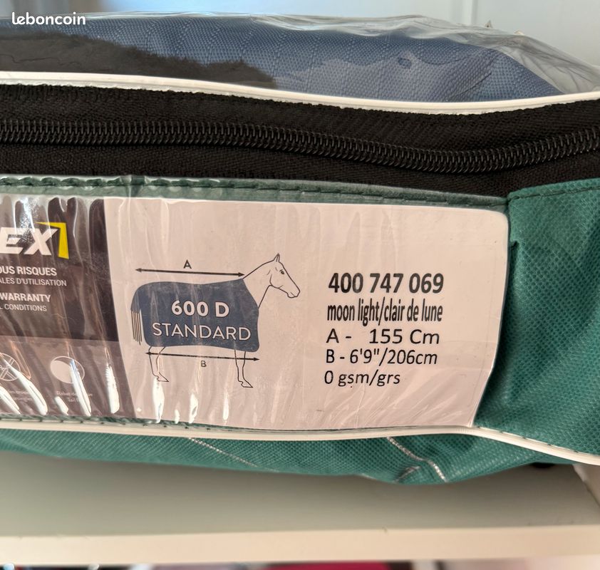 COUVERTURE IMPER RHINO PLUS REFLECTECH HORSEWARE - HORSEWARE