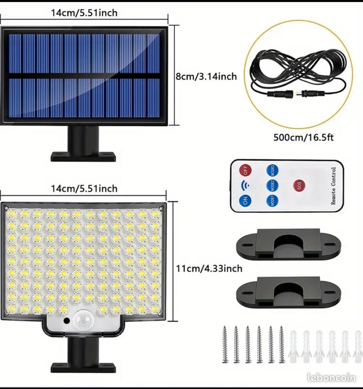 Lumière Solaire Extérieure, (image 1)