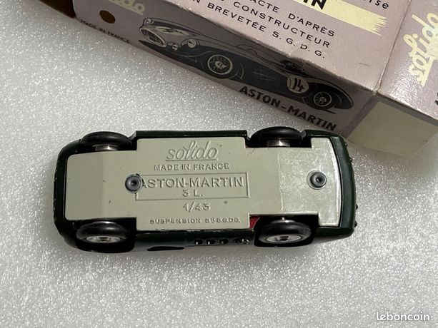 SOLIDO SÉRIE 100 ASTON Martin 3 litres Original EUR 37,50 - FR