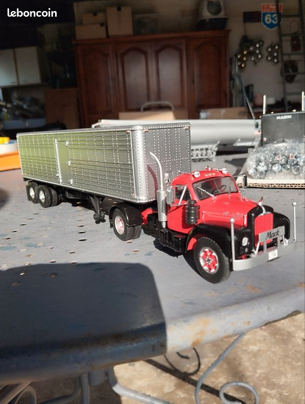 CAMION SEMI-REMORQUE FRIGO Berliet TR12 Joker 1964 1/43 Ixo Altaya n°2 Neuf box EUR 27,50