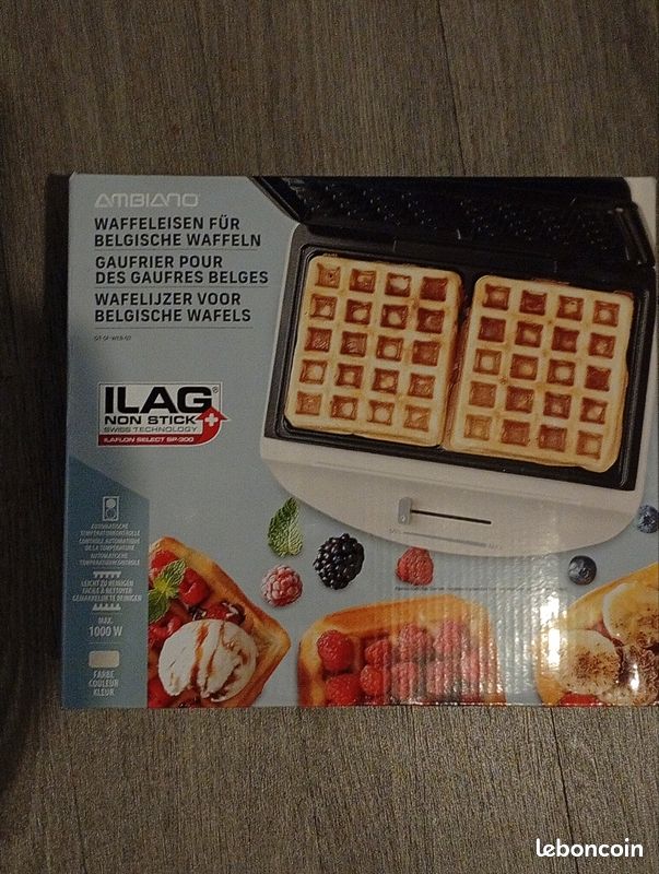 Gaufrier pour des gaufres belges (image 1)