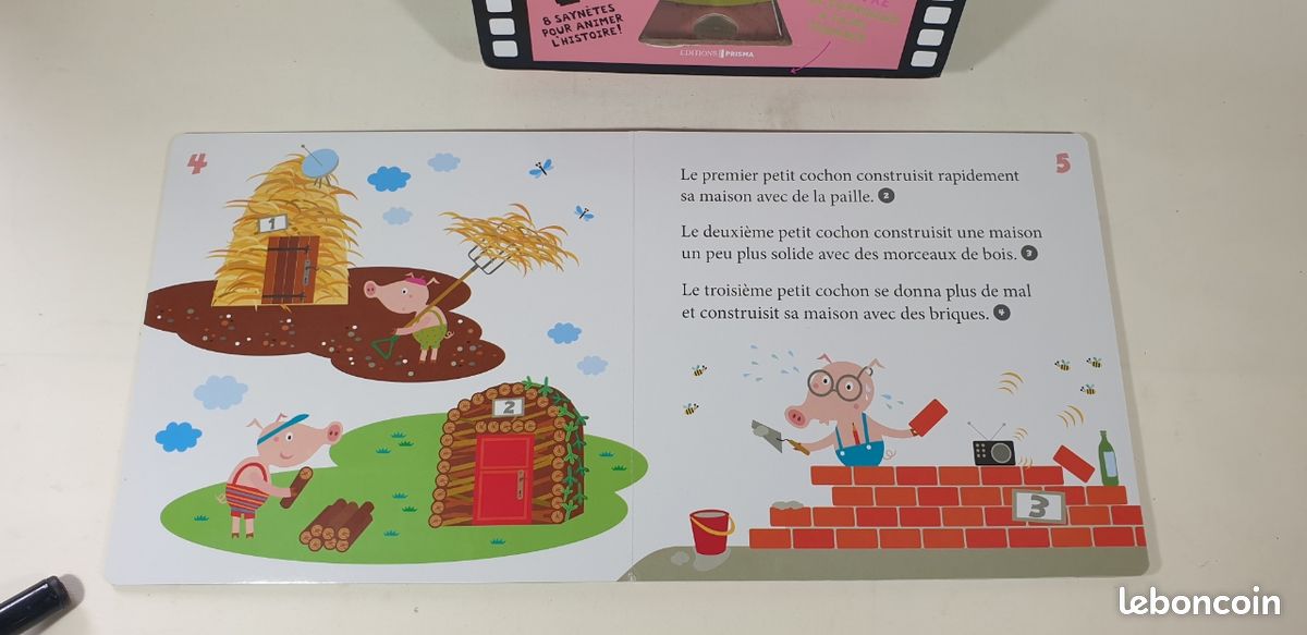 Les trois petits cochons mon carrousel de contes (image 5)