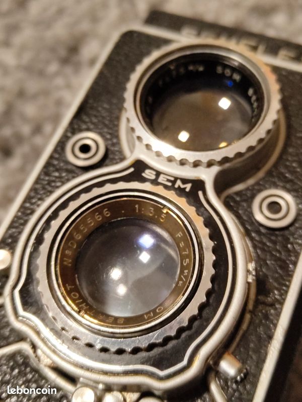 Appareil Photo Ancien Semflex 6x6 Otomatic - Excellent état