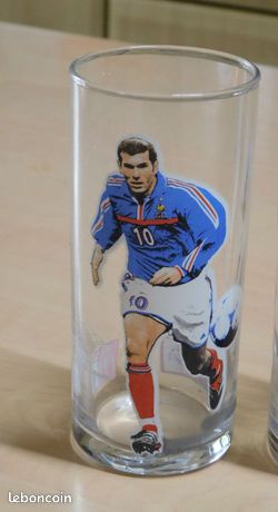 Verre France 98 Zidane - Collection