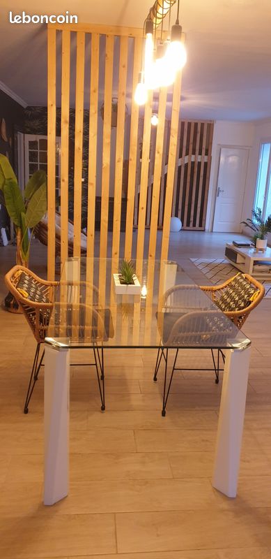 Table de salon en verre (image 2)