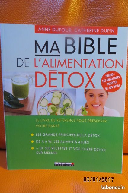 Ma bible de l'alimentation DETOX neuf Anne Dufour (image 1)