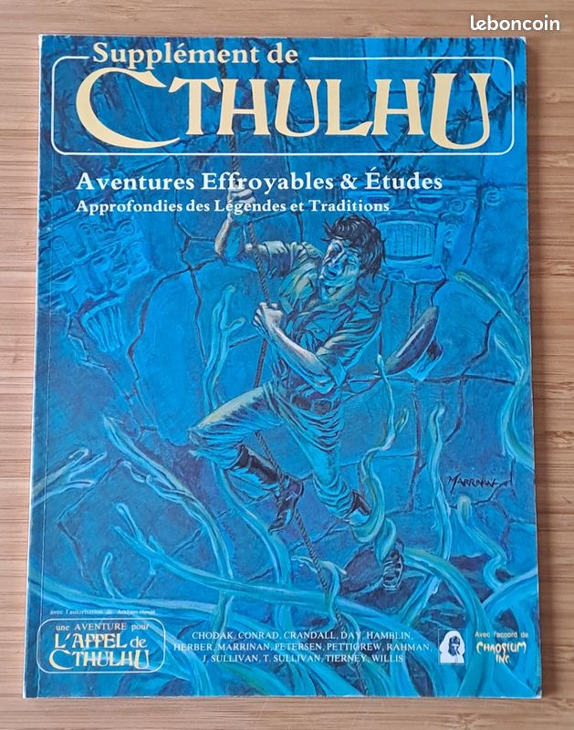 Supplément de Cthulhu (2 904783 06 7