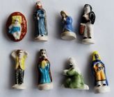 21 Santons De Crèche Provençale - Personnages En Porcelaine - Tambourinaire, Rois Mages, Jésus