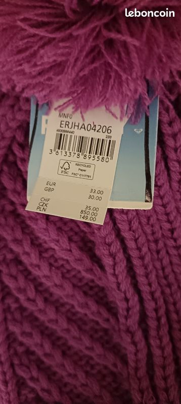 Bonnet rose Roxy Cozy (image 4)