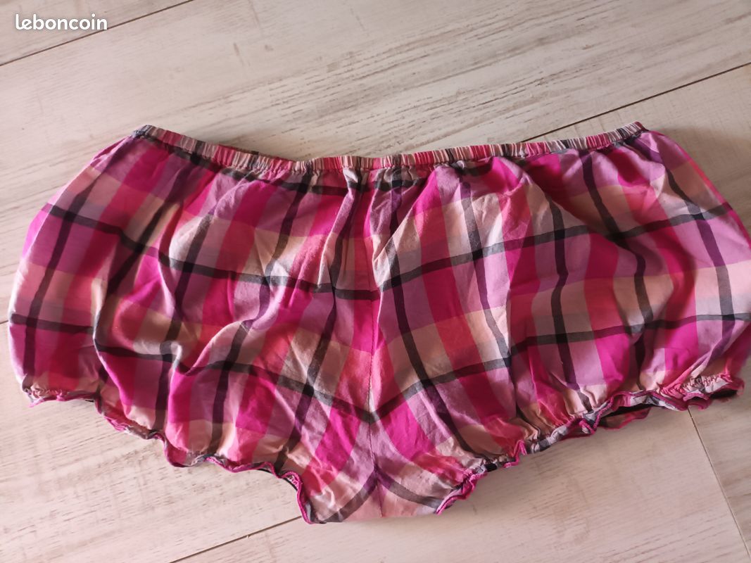 Short pyjama "écossais" marque UNDIZ très bon état (image 2)