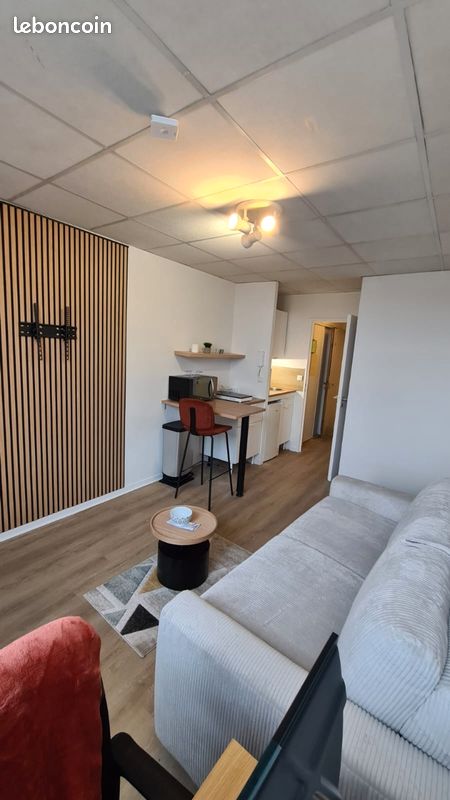 Appartement 1 pièce 20 m² · à Tours · 20 m² · 580 €/mois