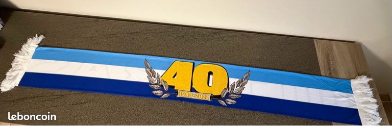 Écharpe Ultras Écharpe Olympique De Marseille Officielle
