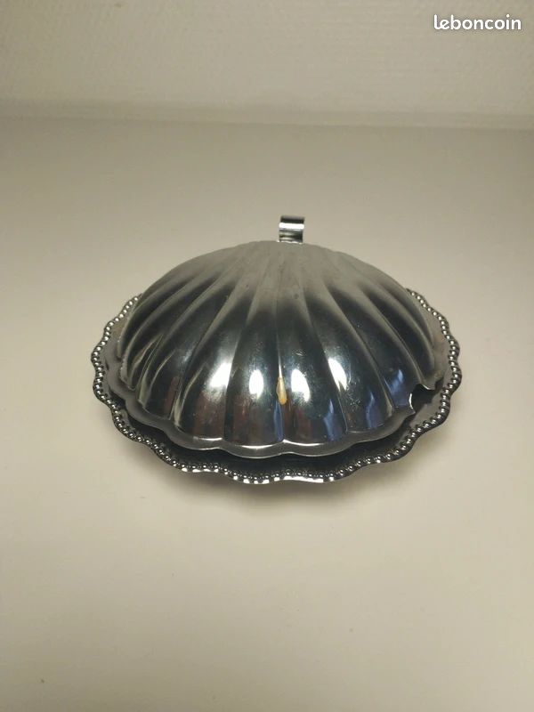 Beurrier avec couvercle vintage - Arts de la table