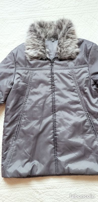 Parka F. Gris t.42/44 (image 3)