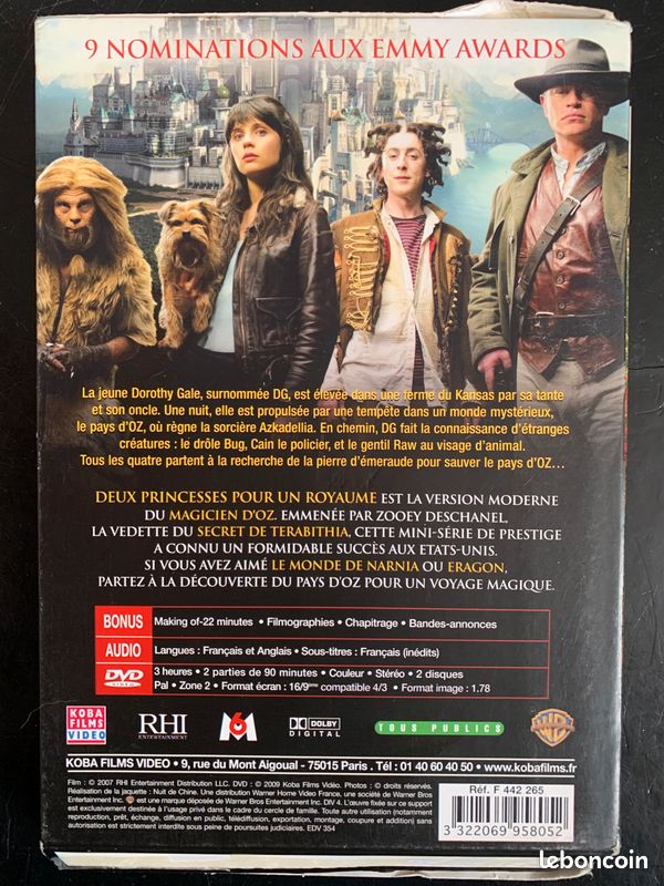 Deux Princesses pour un Royaume (Tin Man) - 2 disques DVD (image 4)
