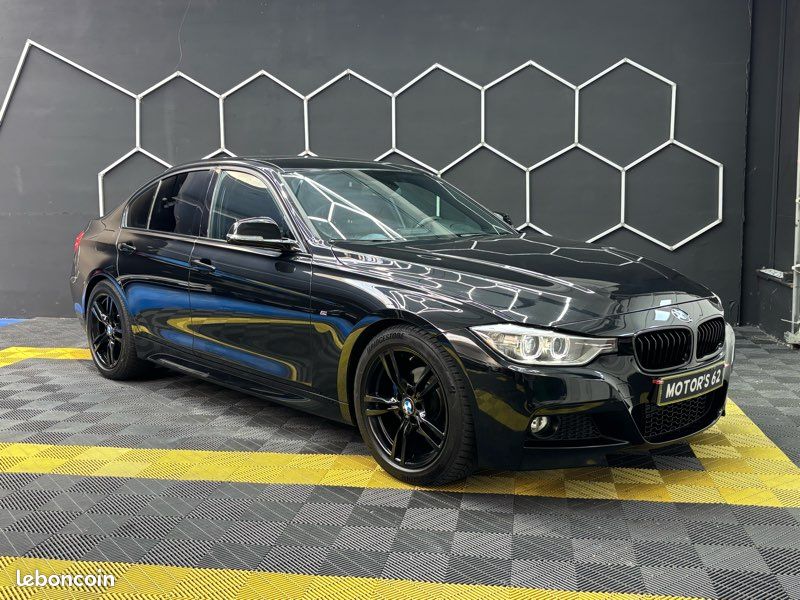 BMW Série 3 318d 2.0 143cv F30 Pack M Sport Full Black Garantie 06 Mois Chaîne Neuve (image 4)