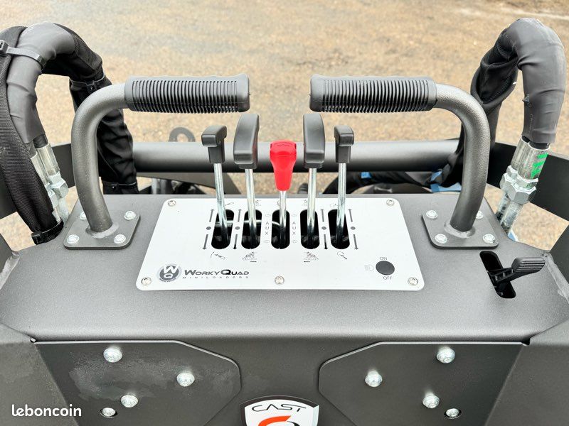 Mini chargeur Worky quad WX22HF 4 roues motrices (image 3)