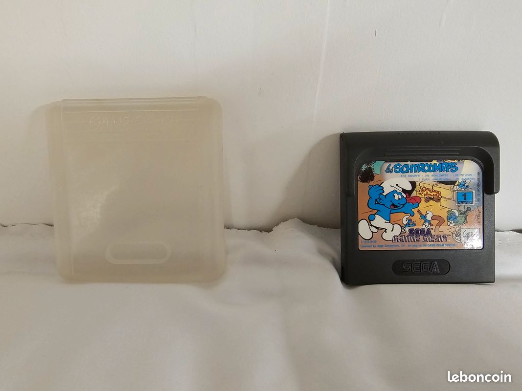 Jeu Game Gear Les Schtroumpfs - Jeux vidéo