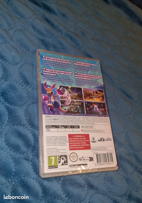Kao the kangaroo Nintendo Switch neuf sous blister code in box (image 2)