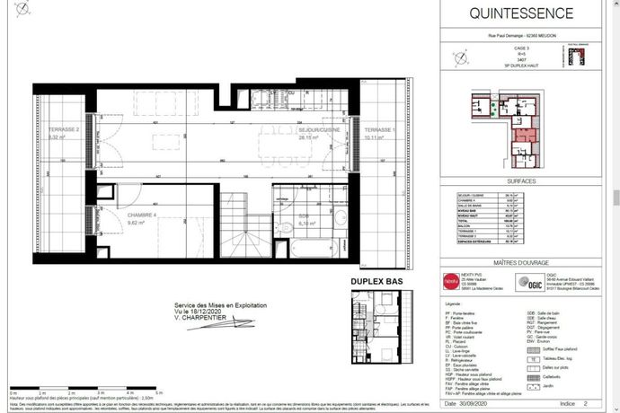 Appartement a louer meudon - 5 pièce(s) - 100 m2 - Surfyn