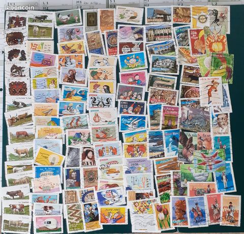 Timbre adhesif dans timbres français oblitérés d'après 2001