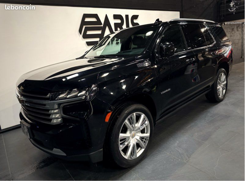 CHEVROLET TAHOE 6.2 V8 420 HIGH COUNTRY CTTE ETHANOL 1ère MAIN FRANÇAIS TVA RÉCUPÉRABLE / LOA POSSIBLE (image 1)